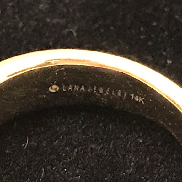 Lana Jewelry Royale Yellow Gold Dome Ring - Size 7 - Picture 6 of 10